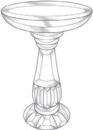 Bird In Bird Bath Drawing Drawings Of Bird Baths Google Search Bird Bath Bird Drawings Bird Embroidery