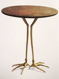 Meret Oppenheim Table With Bird Legs 1936 Unique Furniture Table House Plants Decor