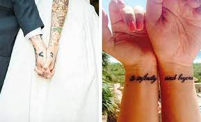 Leg band tattoos body tattoos tatoos him and her tattoos tattoos for guys one line tattoo i tattoo tattoo maori perna couples tattoo designs. 81 Cute Couple Tattoos That Will Warm Your Heart Stayglam