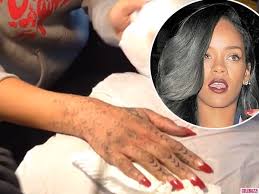 Rihanna gets traditional polynesian tattoo by legendary tattooist inia taylor from mokoink.com & assisted by tiki taane.auckland aotearoa new zealand october. Explore Interesting Rihanna Tattoos
