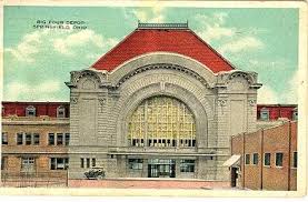 Train Depot Springfield Ohio Our House Was Right Behind This Springfield Ohio Ohio History Springfield