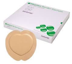 mepilex border sacrum foam dressing 7 2 x 7 2 inch sterile box of 5