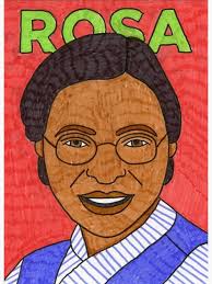 Rosa Parks Art Board Print