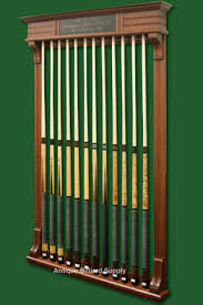 Make your shooting easy and precise simply slip it over the tip of any pool cue and stores in your. Antique Billiard Supply Cue Racks