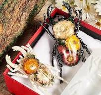 Molde de resina para decoración de insectos escarabajo hecho a mano