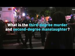 The charge carries a maximum penalty of 10 years in prison. What Is The Third Degree Murder And Second Degree Manslaughter Youtube