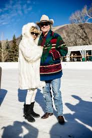 Goldie Hawn and partner Kurt Russell posed together at the Aspen Snow Ball  Benefactor Dinner in Aspen on March 20. Hawn wore a black dress with a  glittery neckline, while Russell wore