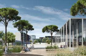 Topotek 1 And Labics Design Biomedical Campus Masterplan In Rome Topotek 1 And Labics Have Won A Competi Campus Design Urban Fabric Architecture Visualization