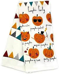 Storehouse Pumpkin Party Halloween Kitchen Towel Set Halloween Kitchen Towels Halloween Kitchen Thanksgiving Kitchen Towels