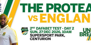 South Africa vs England - Day 2