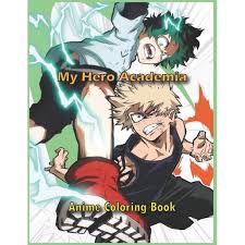 These manga are fully drawn in color, unlike normal manga which occasionally have a few colored pages, followed by all black and white artwork. My Hero Academia Anime Coloring Book My Hero Academia Fans Coloring Pages For Kids And Adults Gift For Manga Lovers Paperback Walmart Com Walmart Com