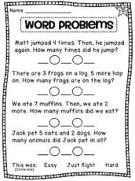 These include situations of adding to, taking away, comparing, and missing a. First Grade Math Unit 3 First Grade Math Worksheets Math Words First Grade Math