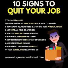 This Signs Is Going To Tell You When To Quit Your Job Follow Your Gut Motivation Motivationalquotes Geld