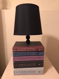Harry Potter Book Lamp Etsy Book Lamp Harry Potter Items Lamp