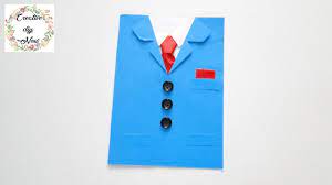Diy shirt card is so easy and really simple to do if you follow step by step tutoria. How To Make Shirt Card For Father S Day Youtube