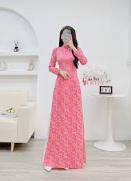 Pink Gam Ao Dai - Etsy