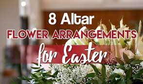 In thanksgiving for (living) flowers in the church. 8 Altar Flower Arrangements For Easter Blog Flower Patch Online Flower Delivery Phillippines