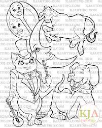Every page is in color and integrates painting and text in quite a sophisticated way. Hey Diddle Diddle Coloring Page Line Art Printable 00149 Kjarting