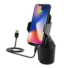 Wireless car charger , wireless charger car. China Fast Wireless Charger Cup Holder Car Mount Cell Phone Holder Compatible For Iphone Xs Max On Global Sources Wireless Charger Holder