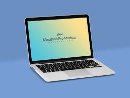 Free Fully Customizable Apple Macbook Pro Mockup Psd Macbook Pro Apple Macbook Pro Macbook