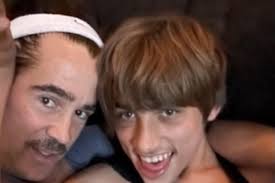 Colin Farrell with his son 🥹❤️ అలానకడ ផេសា KiA 禁必酒版