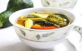 Vegetable Clear Soup With Lemon Grass Recipe Recipe Lemongrass Recipes Winter Soup Recipe Recipes