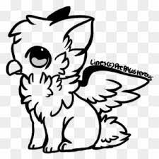 Cute baby griffin coloring pages. Animal Line Art Drawings Free Use Griffin Lineart By Cute Griffin Base Free Transparent Png Clipart Images Download