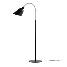 Tradition Bellevue Stehleuchte Aj7 Schwarz Stahl Stehlampe