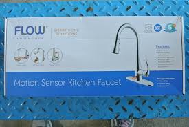 flow motion activated single handle