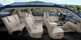 Of cargo space with the rear seats folded. 2019 Volkswagen Atlas Interior Dimensions Features Third Row Suv