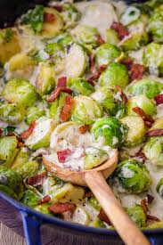 Preheat your cooking surface (cast iron skillet, griddle, grill, smoker or oven) to 350 f. Brussels Sprouts In Alfredo Sauce Video Natashaskitchen Com