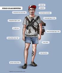 Fixed Gear Hipster Fixed Gear Portland Hipster Hipster
