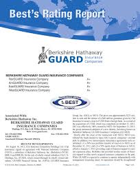 The group's insurance companies (amguard, eastguard, norguard, and westguard) currently insure over 250,000 businesses.1. Berkshire Hathaway Guard Insurance Companies
