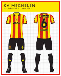 Vanlerberghe, van damme, kaya (88′ hairemans); Kv Mechelen Home Kit