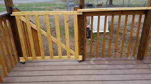 Well you're in luck, because here they come. Sliding Rolling Gate Deck Gate Sliding Wooden Gates Outdoor Deck Decorating