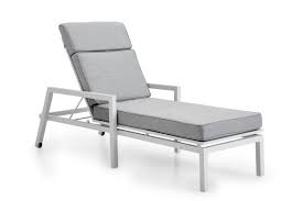Relaxliege garten haus und garten relaxliege holz garten recycling sofa aus paletten selbermachen holz terrasse holz garten lounge sitzgelegenheiten. Outdoor Rollliege Aluminium Textilene Wohneinmal De