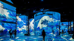 Dreamed Japan Will Light Up The Atelier De Lumieres In Paris Japan Japan Image Van Gogh