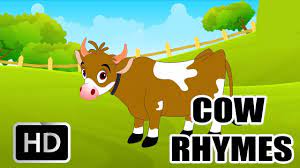 Cow Animal Rhymes English Rhymes Children Nursery Rhymes Comprint Multimedia Youtube