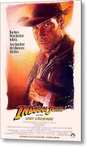In 1935, indiana jones arrives in india, still part of the british empire, and is asked to find a mystical stone. Indiana Jones And The Last Crusade Metal Print By Movie Poster Prints