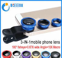 180 Degree Universal Clip Super Fisheye Lens for Mobile Phone