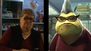 I Ran Into The Lady Who Played Roz On Monsters Inc Imgur