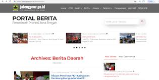 Home » semarangan » artikel kota » arti logo provinsi jawa tengah. Portal Berita Pemerintah Provinsi Jawa Tengah Kian Diminati Daerah Klaten