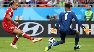 Latest on rb leipzig forward yussuf poulsen including news, stats, videos, highlights and more on espn. Watch Yussuf Poulsen Slots Home To Give Denmark The Lead Against Peru Bbc Sport