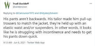 Not even wearing his pants backwards — which trump looked to be doing — could diminish his grip on the party. Sxnjdue7igiutm