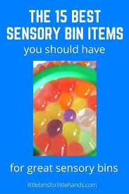 best sensory bin items you should have