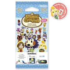 Animal crossing series 1 single pack of 6 cards by nintendo nintendo wii u, nintendo 3ds $27.00. Animal Crossing Amiibo Cards Pack Series 3 My Nintendo Store