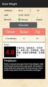 Dari tanggal lahir dapat dihitung 'berat tulang' berdasarkan tanggal, tahun, jam dan. Bone Weight Calculator For Android Apk Download