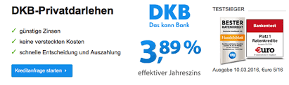 Die dkb bank bietet neben dem am markt sehr bekannten kostenlosen girokonto „dkb cash girokonto auch andere dienstleistungen an, wie bspw. Dkb Kredit Erfahrungen Der Dkb Kredit Im Check 2019