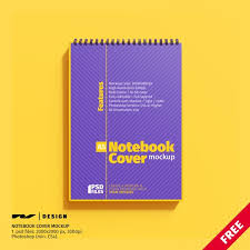 Cover Notebook A5 Mockup In 2020 Mockup Free Psd Notebook Cover Mockup