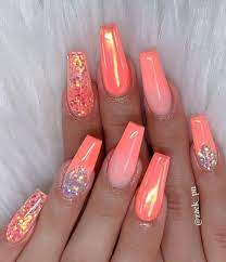 15 Summer Must Have Nail Styles Letmebeauty Net Summer Acrylic Nails Bling Nails Nails